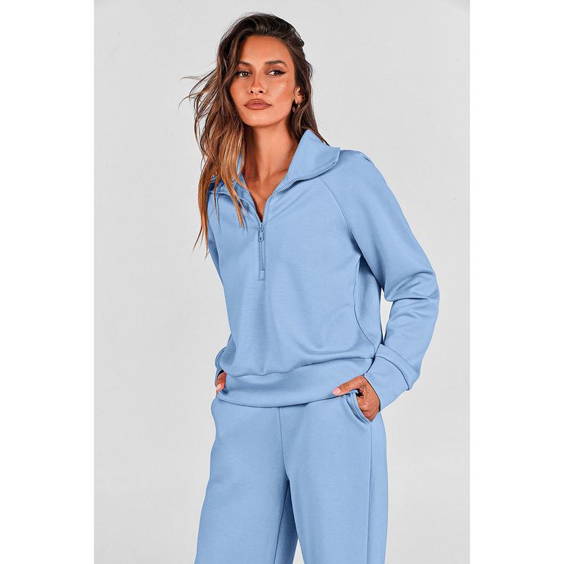 The CloudSoft Quarter-Zip Set