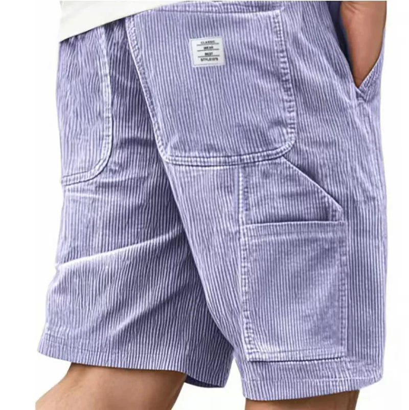 Felix | Retro Ribbed Shorts