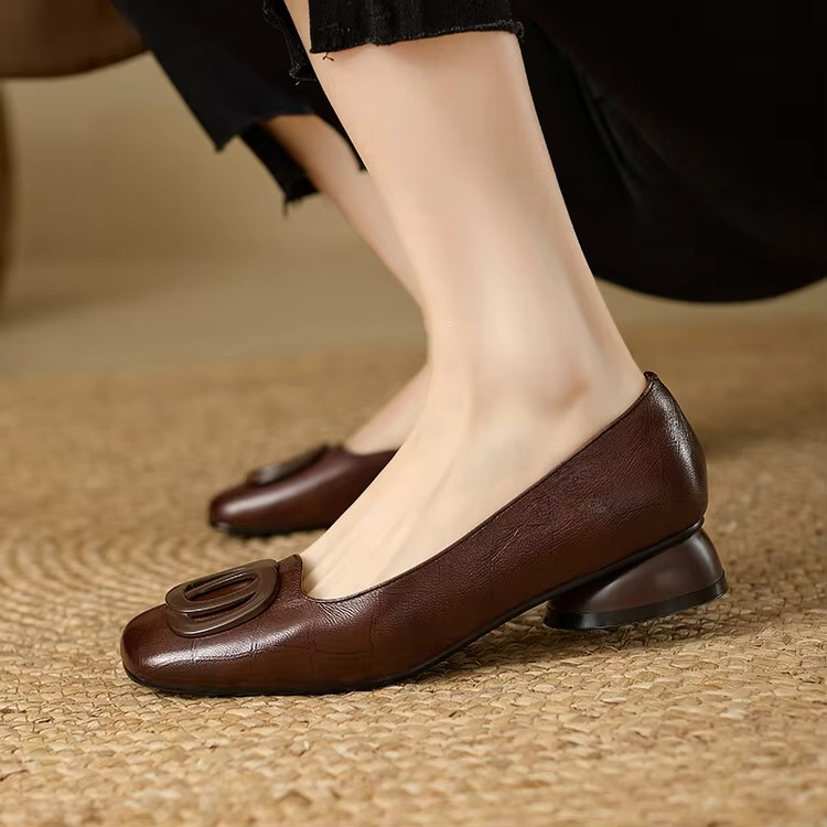 Opium - Leather Flats