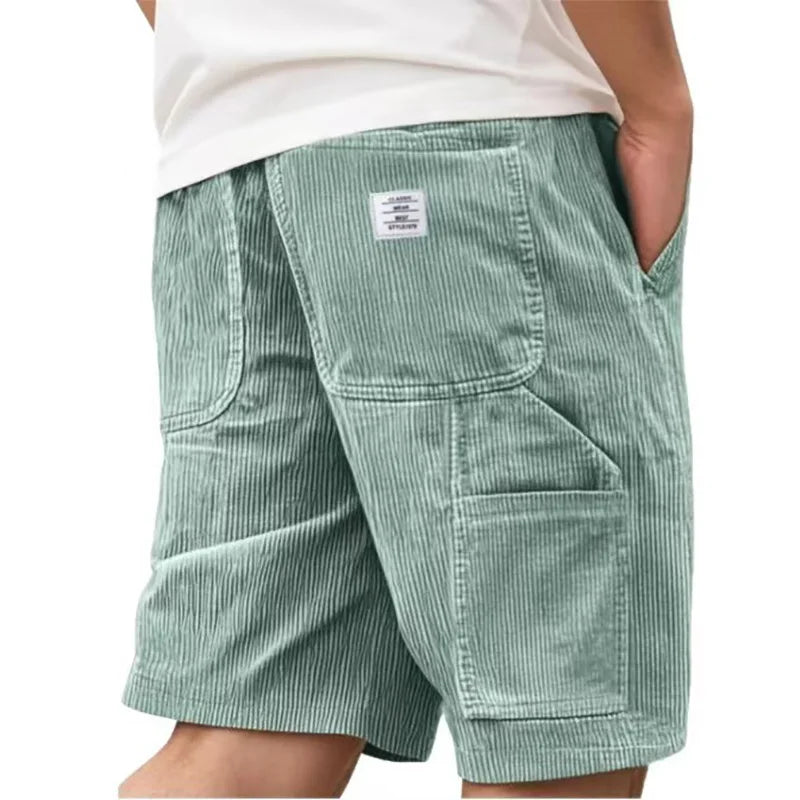 Felix | Retro Ribbed Shorts