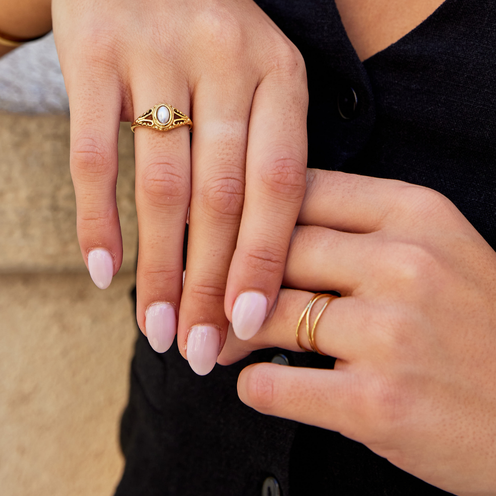Royal – Bague perle vintage