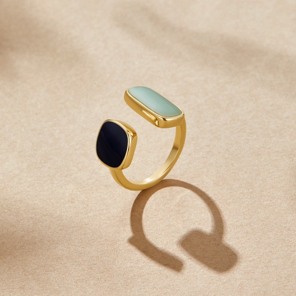 Pure - Bague enveloppante unique