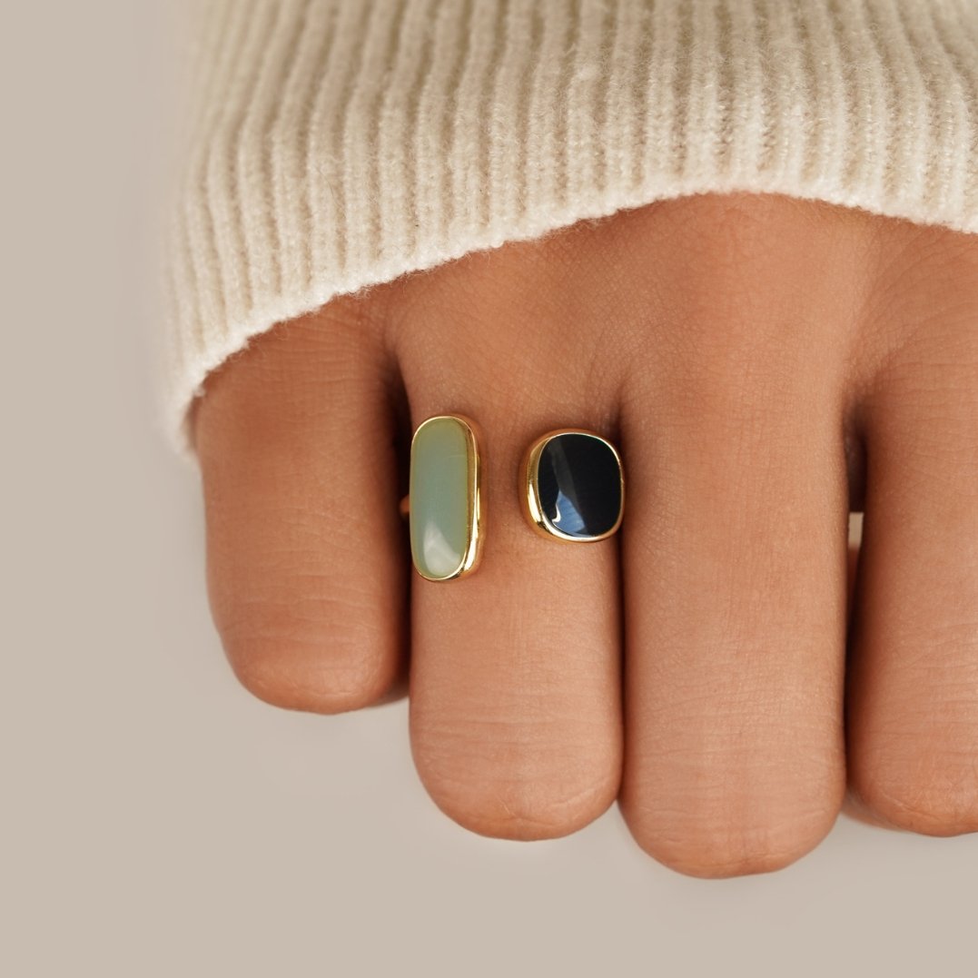 Pure - Bague enveloppante unique