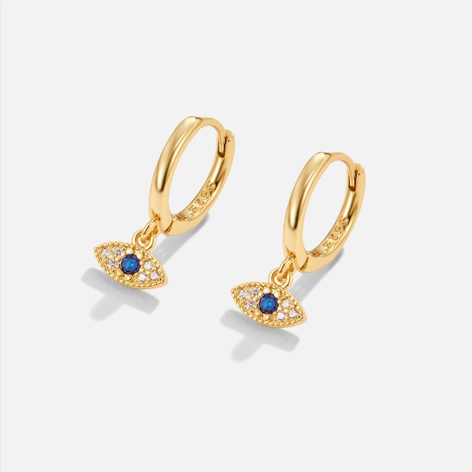 Boucles d’oreilles Sie en forme de goutte