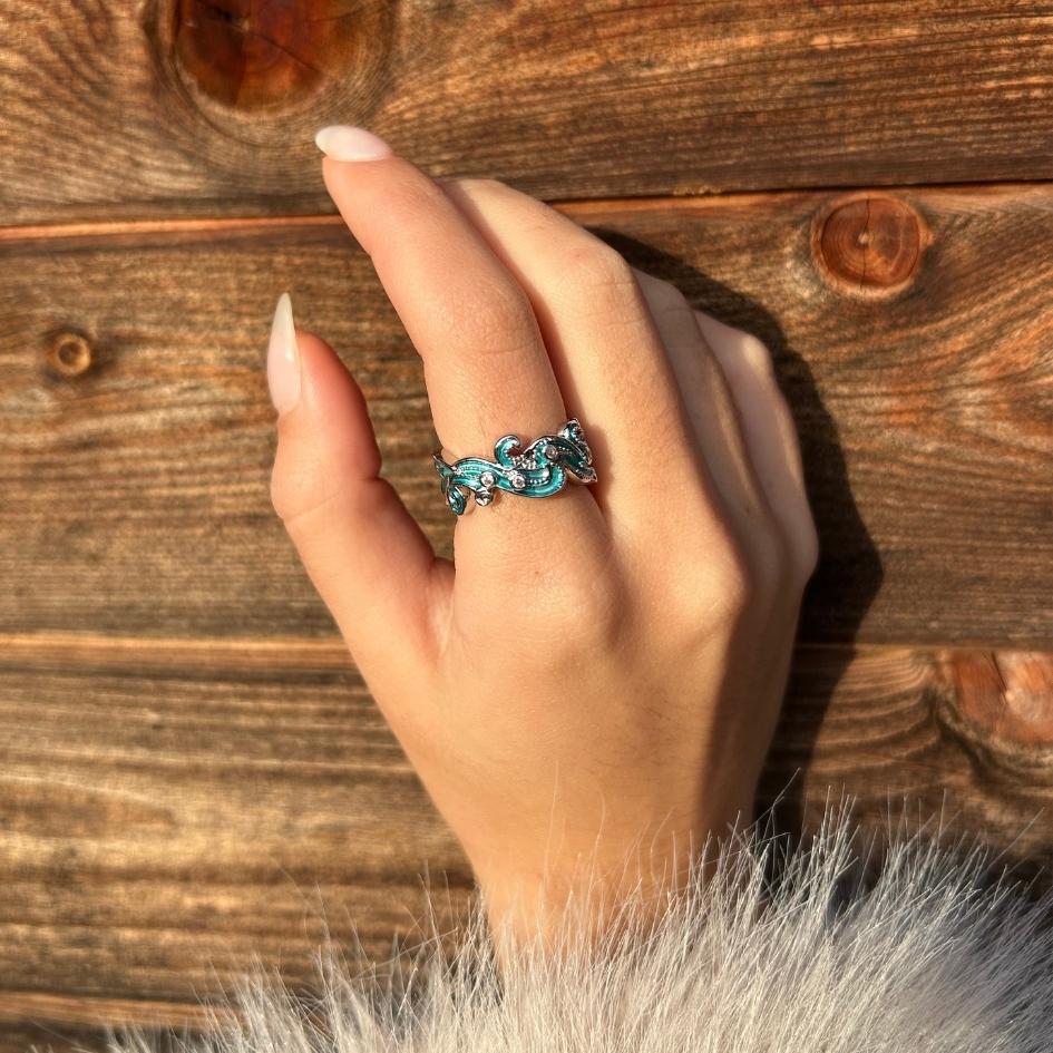Neritha | Traînée turquoise