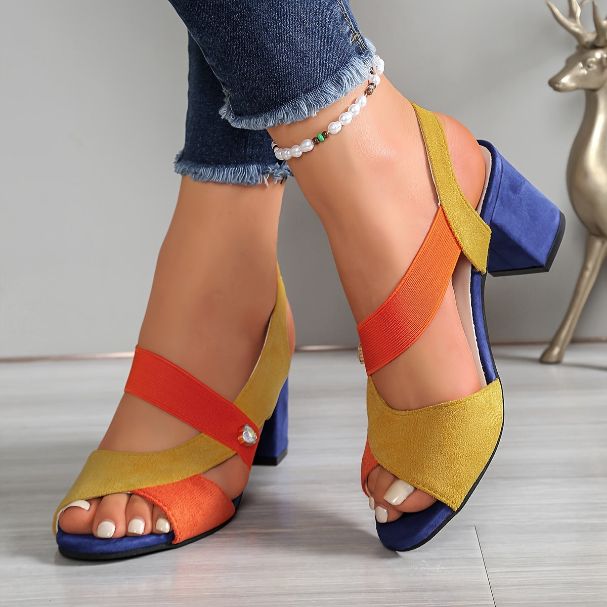 Linda | Comfortable Orthopedic Block Heels