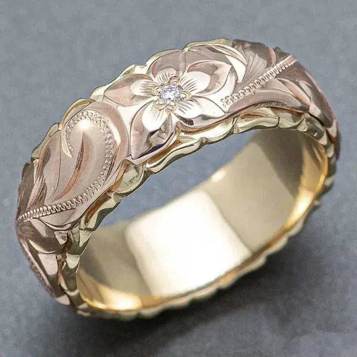 Bague en or “Rosa Antica”