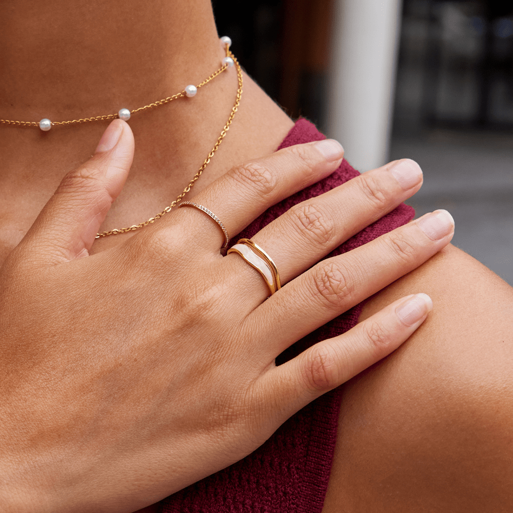 Hope - Bague superposée
