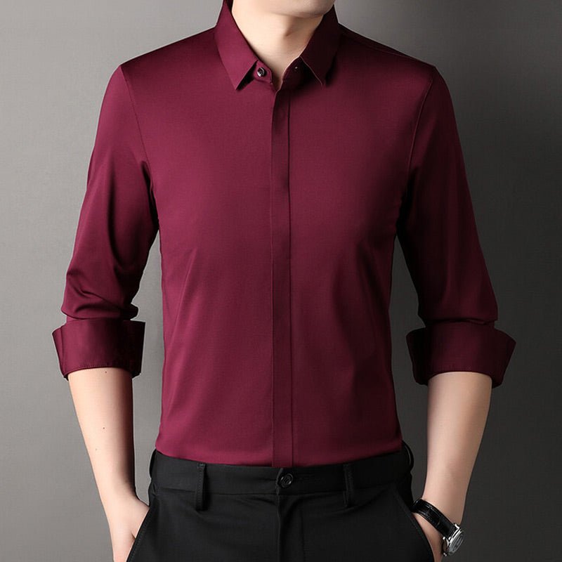 Mitchel | Wrinkle-resistant stretch shirt for men