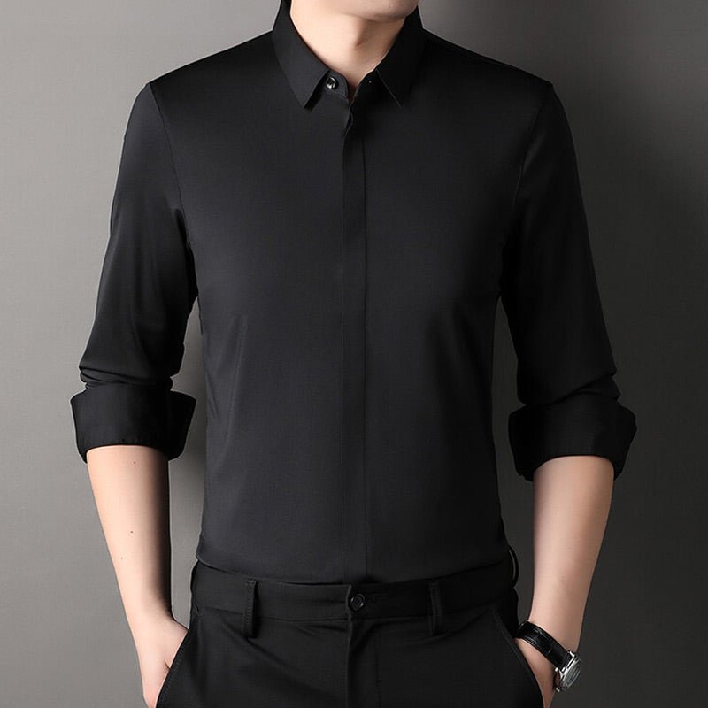 Mitchel | Wrinkle-resistant stretch shirt for men