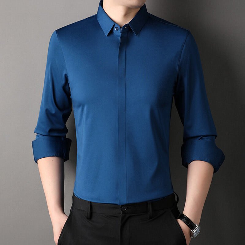 Mitchel | Wrinkle-resistant stretch shirt for men