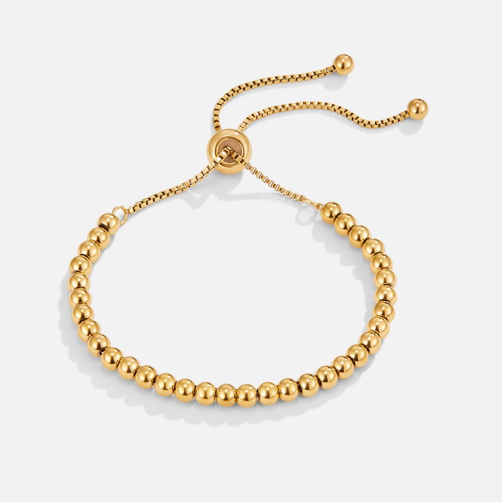 Bracelet en or avec perles Nila