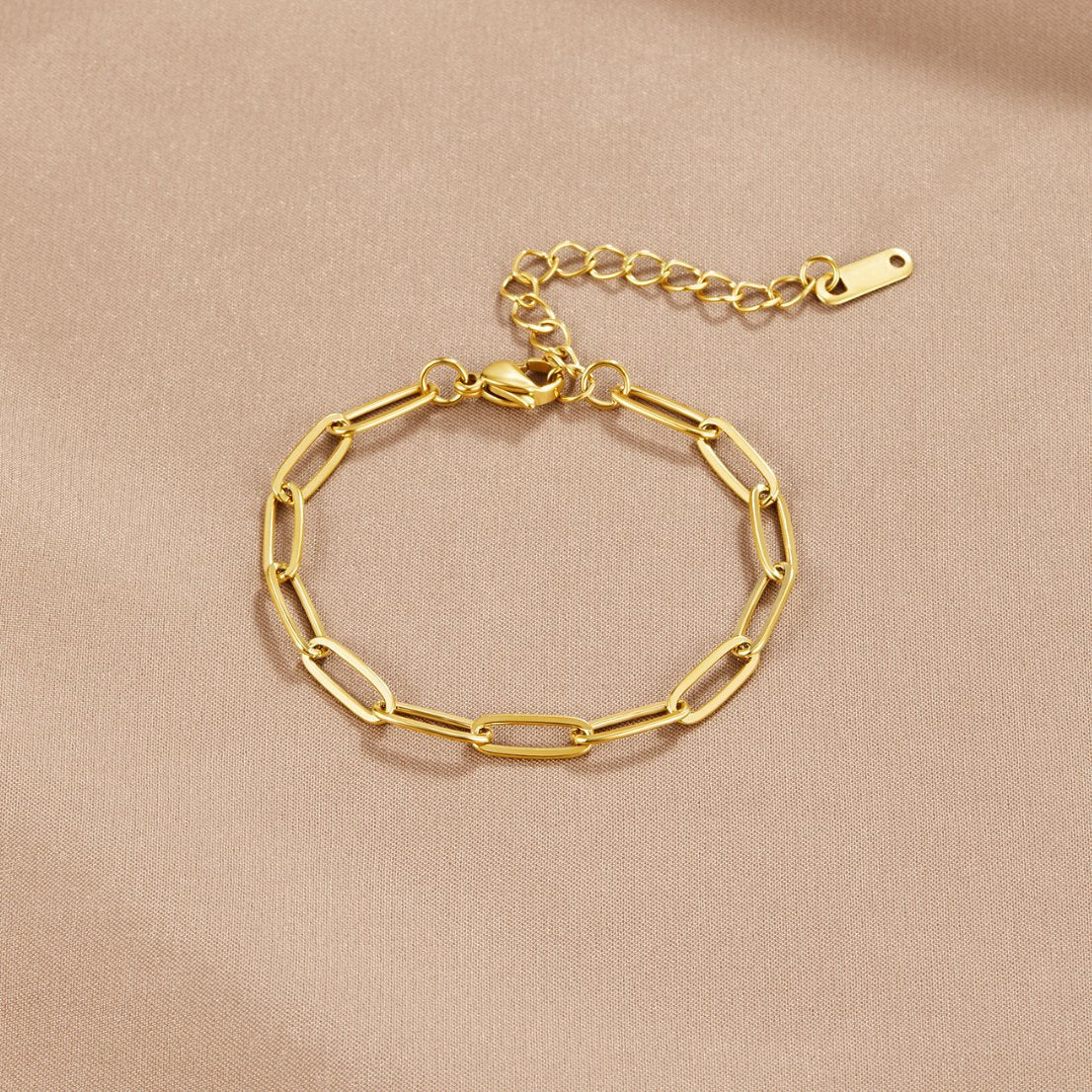 Bracelet à clip en or