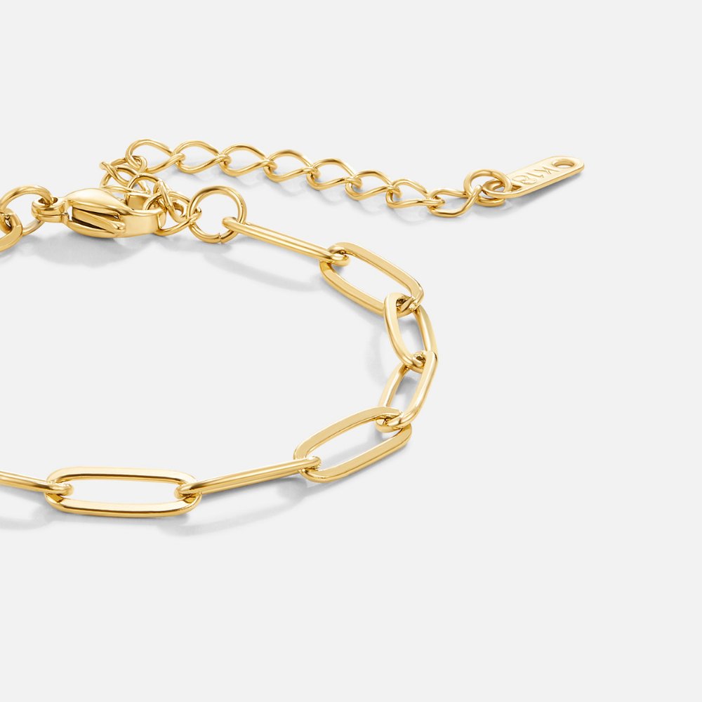 Bracelet à clip en or