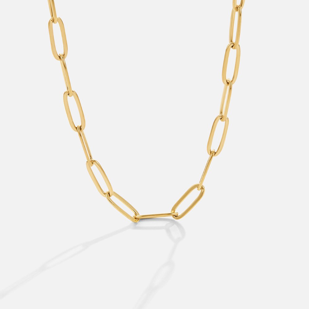 Collier à clip en or