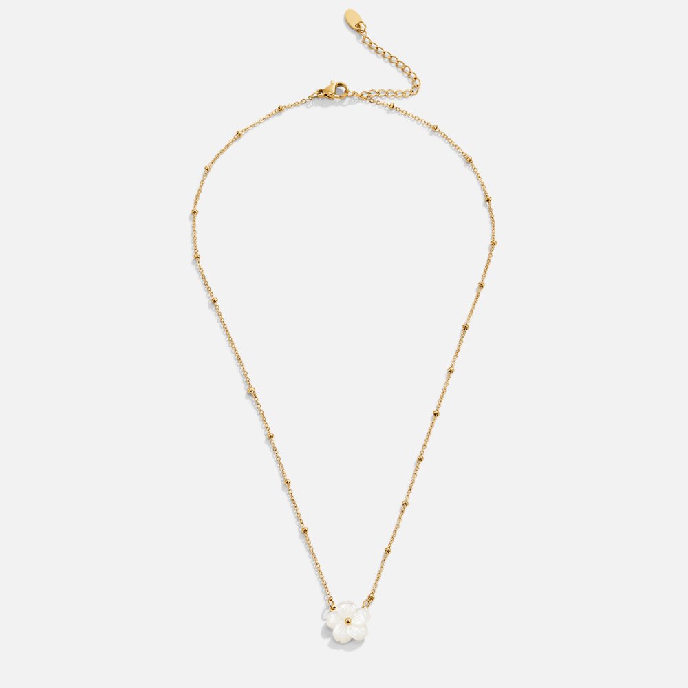 Collier Fleur Épanouie de Grandeur